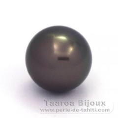 Superbe perle de Tahiti Ronde B 14.4 mm