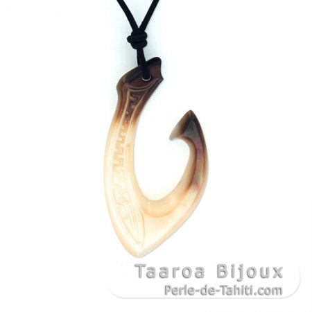 Pendentif en Nacre de Tahiti