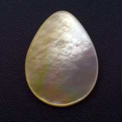 Forme goutte en Nacre d'Australie - 25 x 20 mm