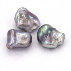 Lot de 3 Keishis de Tahiti - 1.4 gr