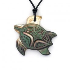 Pendentif Tortue en nacre de Tahiti