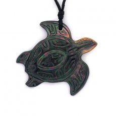 Pendentif Tortue en nacre de Tahiti