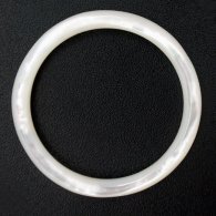 Forme ronde en nacre - Diamtre de 45 mm